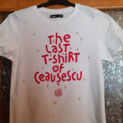 Tricou "The last T-shirt of Ceauşescu"